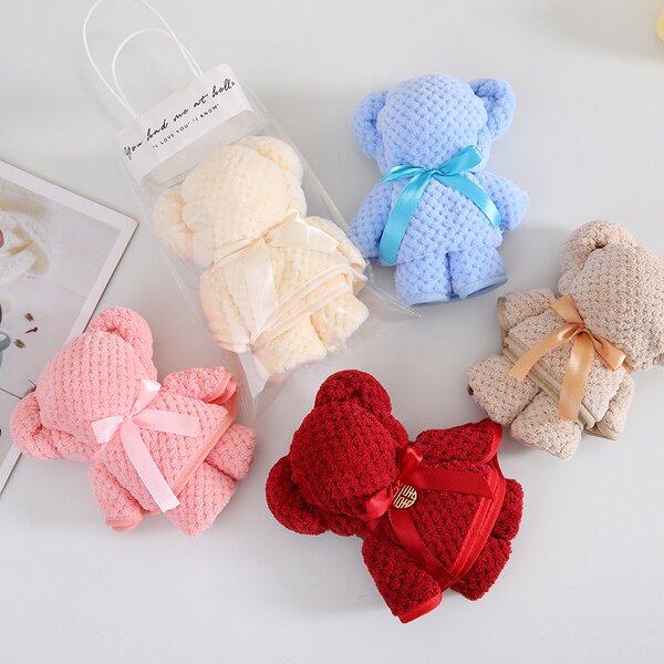 Towel Manufacturer - 75cm Pineapple Bear As Return Gift Full Moon Festival Happy Shop Wedding Joyful Gift Box