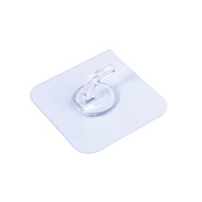 Wall Hook Manufacturer - PVC Plastic Sticky Adhesive Hanger for Kitchen Bathroom Wardrobe Living Room Convenient Cleaning