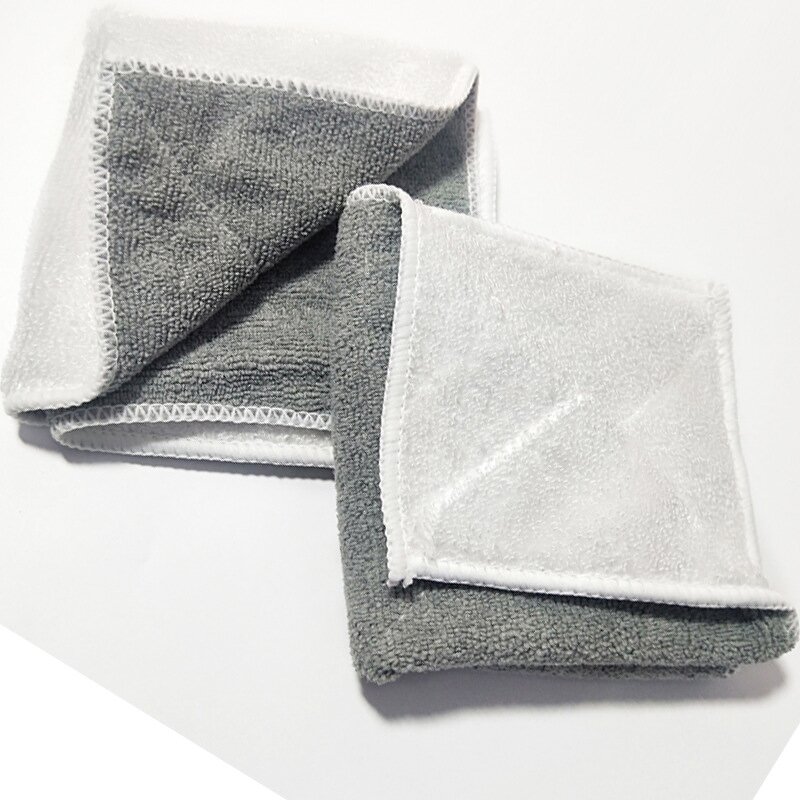 Kitchen Cloth Manufacturer - Dish Towels Bamboo Fiber Cleaning Clean Rag Microfibre Cleaning Clothes