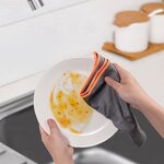 Cleaning Cloth Manufacturer - Ultra-fine Fiber Kitchen Oil Absorbing Multifunctional Household Dishwashing