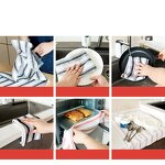 Napkins Manufacturer - Cotton Yarn Dyed Home Fabrics Kitchen Towels Household Dishwashing Cloths