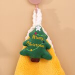 Children Hand Cleaning Towel Manufacturer - Christmas Tree Santa Claus Houseware Super Absorbent Microfiber Gift