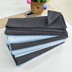 Car Wash Towel Manufacturer - Microfiber Thicken Pineapple Grid Honeycomb Mesh Waffle Absorb Water Home Cleaning Cloth