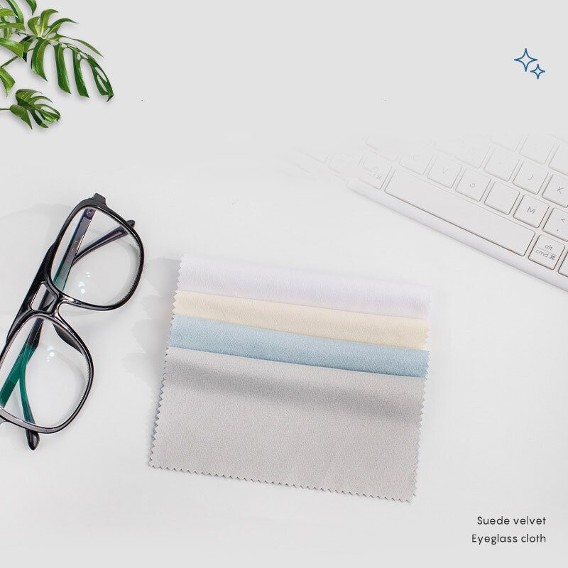 Eyeglass Cloth Manufacturer - Professional Ultra-Fine Fiber Anti-Fog Suede Screen Cleaning Special That Safely Removes Fog