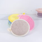 Kitchen Cloth Manufacturer - Double-Sided Absorbent Polyester Dishwashing Brush Pot Sponge