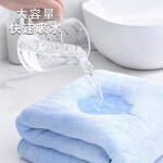 Bath Towel Set Manufacturer - 70 * 140cm Coral Velvet Water Ripple Quick Dry Absorbent Knitted Face Wash Towel for Household