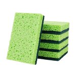 Sponge Manufacturer - Wood Pulp Cotton Cleaning Double Layer Two Sides Dishwashing Tools Magic Wiping Kitchen