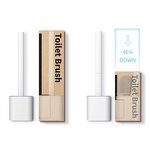 Toilet Cleaning Brush Manufacturer - New Design Silicone TPR