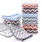 Face Towel Manufacturer - Coral Velvet Water Texture Thickened Soft and Absorbent Quick Drying Bath Washcloths Home Use