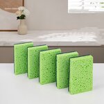 Sponge Manufacturer - Wood Pulp Cotton Cleaning Double Layer Two Sides Dishwashing Tools Magic Wiping Kitchen