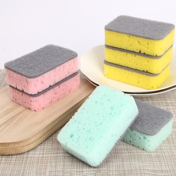Cleaning Sponge Manufacturer - Natural Friendly Household Kitchen Dish Washing Soft PU
