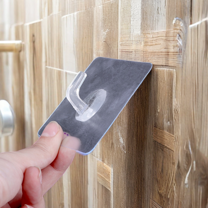 Adhesive Hooks Manufacturer - Creative Transparent Multifunctional PVC Socket for Kitchen Bathroom Wardrobe and Living Room