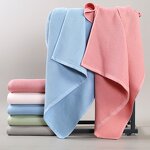 Bath Towel Manufacturer - Pure Cotton Class a Waffle Cross-border Cotton Jacquard Soft and Absorbent Facial Wash