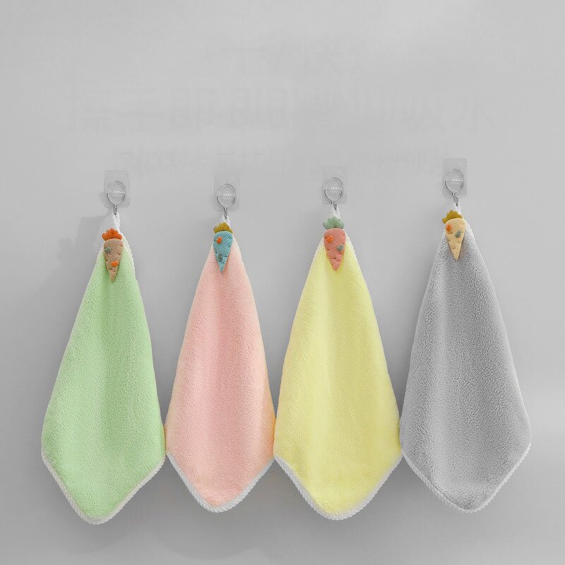 Hand Towel Manufacturer - Cartoon Microfiber square Luxury