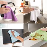 Microfiber Glass Cloth Manufacturer - Dish Window Cleaning Household Towels Premium for Effective Dishwashing Window