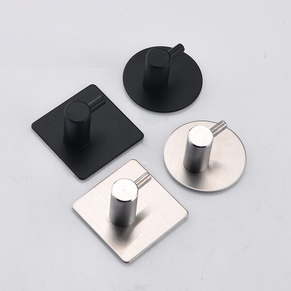 Wall Hanging Manufacturer - Detachable Iron Coated Nail Free Traceless Door Back Belt Key Clothes Creative Cartoon Door