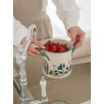 Tableware Storage Bucket Manufacturer - Vintage Antique Household Large Chopstick Cage Circular Knife Fork Spoon Storage