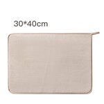 Cleaning Cloth Manufacturer - Microfiber Two-Color Thick Magic 30 * 40cm Green Khaki Purple Pink for Kitchen Use