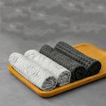 Microfiber Cloth Manufacturer - Wholesale Waffle Bar Coffee Machine Cleaning Absorbent Cotton Kitchen Dish Towel