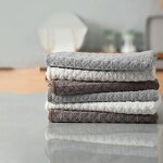 Micro Fiber Cloth Manufacturer - Waffle for Kitchen Furniture Coffee Maker Cleaning Thickened Water Absorbing Quick Drying