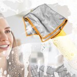 Microfiber Dishwashing Cloth Manufacturer - Colorful Oil and Grease Removal Thickened Water-Absorbing Grid for Glass