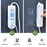 Wall Hook Manufacturer - Multi-Functional PVC with Strong Adhesive for Kitchen Bathroom Wardrobe Living Room Cleaning