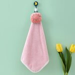 Hand Bath Towel Manufacturer - Custom Colorful Cartoon Coral Fleece Microfiber for Bathroom Use