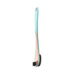 Toilet Brush Manufacturer - 2-in-1 Magic Plastic with Long PET Handle Cleaning Brushes