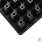 Seedling Tray Manufacturer - Round 50 72 105 128 200 Cells Plastic Starter Wholesale for Vegetable Flower Seed Germination