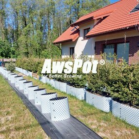 Root Pots Manufacturer - Original High Quality HDPE 10 15 18 Gallon air in Roll Pruning 30x30 for Blueberry Trees Plants Growing