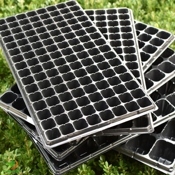 Seedling Tray Manufacturer - 72 105 128 200 Holes Ps Seed Planter Nursery for Plants Fruits Vegetable Flower