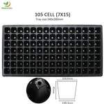 Garden Trays Manufacturer - 150cell 200 100 Holes for Seedlings Tomato Broccoli Tulip Germination