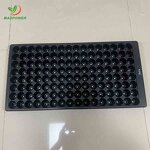 Seedling Tray Manufacturer - Round 60 50 Holes Every-lasting 104 128 Holes Plastic for Tomato Lettuce Tulip Sugarcane Germination
