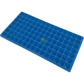 Seed Starter Tray Manufacturer - Blue Color 72 200 288 Cells 0.8 mm Thickness for Fruits Vegetable Germination