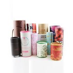 Paper Tube Manufacturer - Custom Strong Kraft Cardboard Child-Resistant Cylinder Cosmetics Lipstick Perfume Vanishing