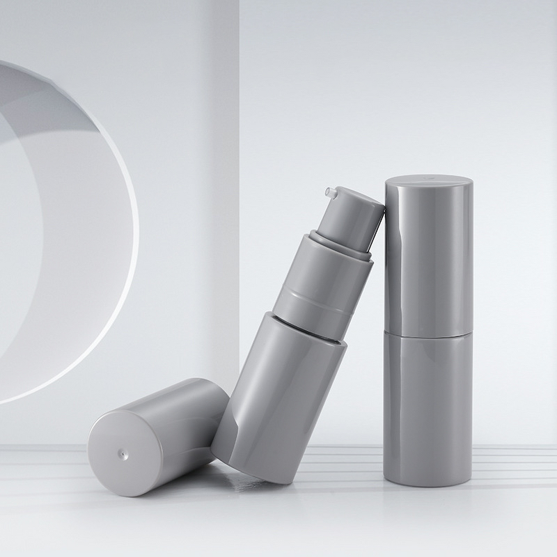 Powder Spray Bottle Manufacturer - 28g Empty White Cosmetic Body Glitter Dust Plastic 1oz Talc Loose Powder Bottle