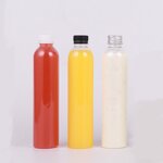 Plastic Juice Bottles Manufacturer - 500ml Food-Grade PET Transparent for Soda and Energy Drinks with Cap and Spray Bottle