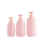 Shower Gel Bottle Manufacturer - Hot Sale 280ml380ml500ml pink Children's PE Plastic Baby Lotion Bottle