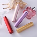 Perfume Atomizer Manufacturer - Portable 8ml Aluminum-Clad Glass 10ml Travel Companion Miniature Refillable Screw Cap