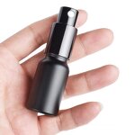 Glass Mist Sprayer Bottles Manufacturer - Matte Black 100ml/50ml/30ml/5ml/20ml for Cosmetics Hair Care Face Cream-Custom