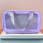 Cosmetic Travel Bag Manufacturer - Large Capacity PVC Waterproof with Zipper for Lipstick Face Mask Lotion Perfume Blush