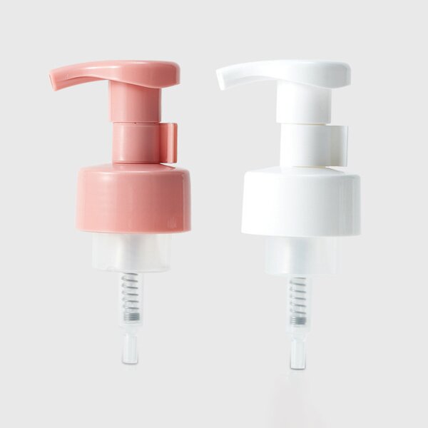 Pump Head Manufacturer - 43 Teeth Custom Any Color Lock Clip Foam Cosmetic Subassembly Pump
