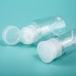 Plastic Bottle Manufacturer - In Stock Empty 100ml 150ml 200ml 300ml Skin Toner Empty Push Down Eye Makeup Nail Polish