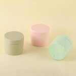 Cosmetic Cream Jar Manufacturer - Stock 250g Plastic pp White pink Green Color Refillable Skin Care Cream Plastic Body
