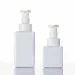 Cosmetic Dispenser Bottle Manufacturer - 250ml 400ml Square PET Plastic Empty Shampoo Soap Hand Sanitizer Packaging Foam
