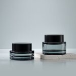 Cosmetics Glass Bottle Manufacturer - New Arrival Luxury 120ml Makeup Empty Face Cream Jar Screw Cap Packaging 50g New