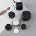 Scrub Jars Manufacturer - 50g Matte White PP 5g/10g/15g/30g Sample Containers Screw Top Lids Black Matte Cosmetics for