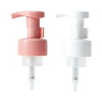 Pump Head Manufacturer - 43 Teeth Custom Any Color Lock Clip Foam Cosmetic Subassembly Pump