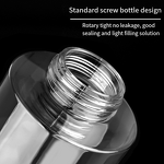 Plastic Bottle Manufacturer - Luxury Empty 100ml 150ml 200ml Toner Empty Push Down Eye Makeup Nail Polish Makeup Remover