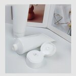 Plastic Tube Manufacturer - 100ml Simple Matte Portable Cosmetic Soft Squeeze with Flip Top Lid and Pump Sayer Sealing